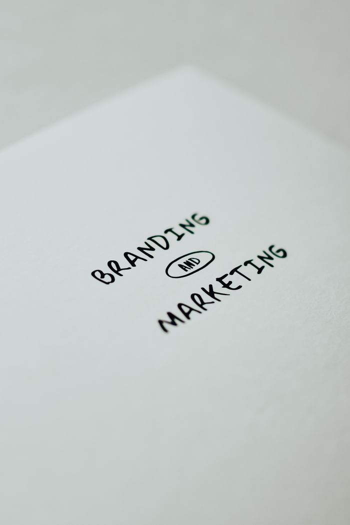 about-01 Minimalistic design showcasing branding and marketing text for business strategy visuals.